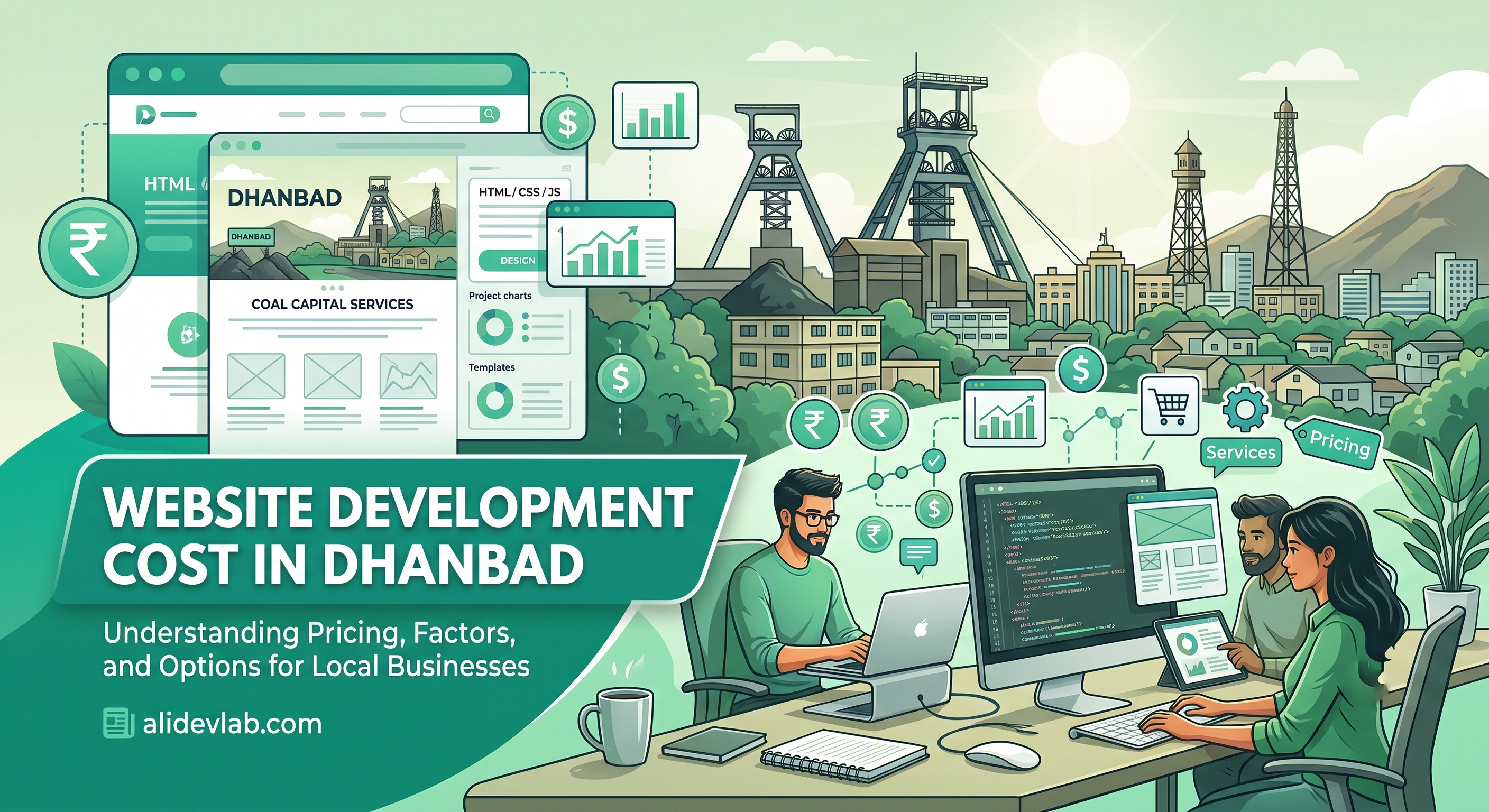 Website Development Cost in Dhanbad: A Realistic Pricing Guide (2026)