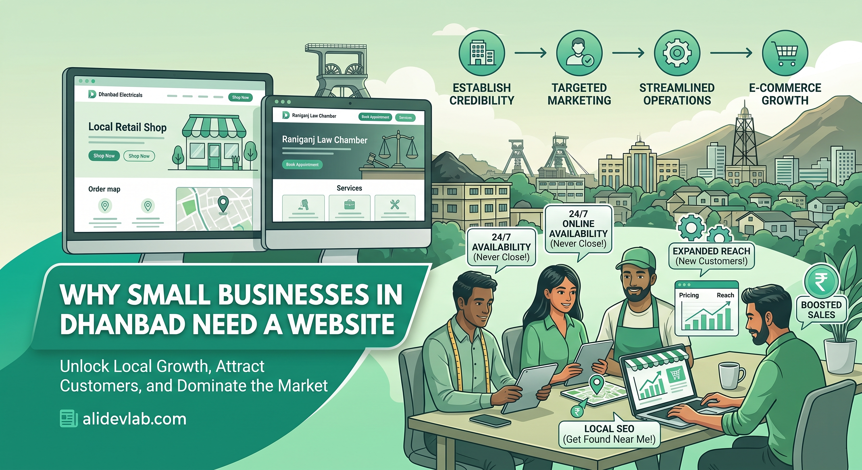 Why Small Businesses in Dhanbad Need a Website in 2026