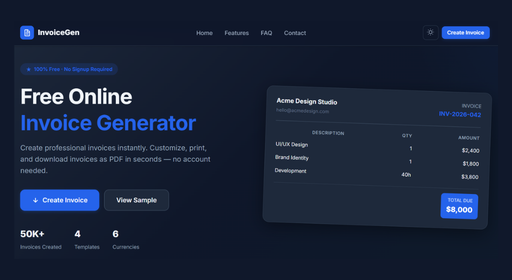Invoice Generator