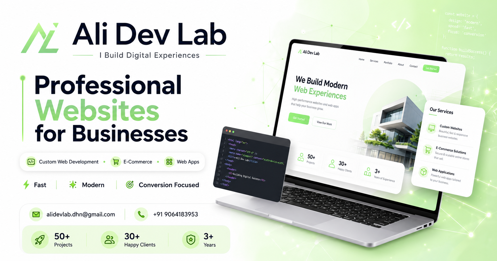 Ali Dev Lab — Best Website Design, Development, Custom Websites Service ...